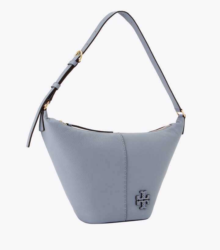 McGraw Small Zip Bucket Bag: Women's Designer Hobo Bags | Tory Burch