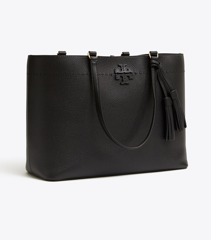 tory burch mcgraw tote black