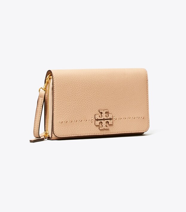 mcgraw flat leather wallet crossbody