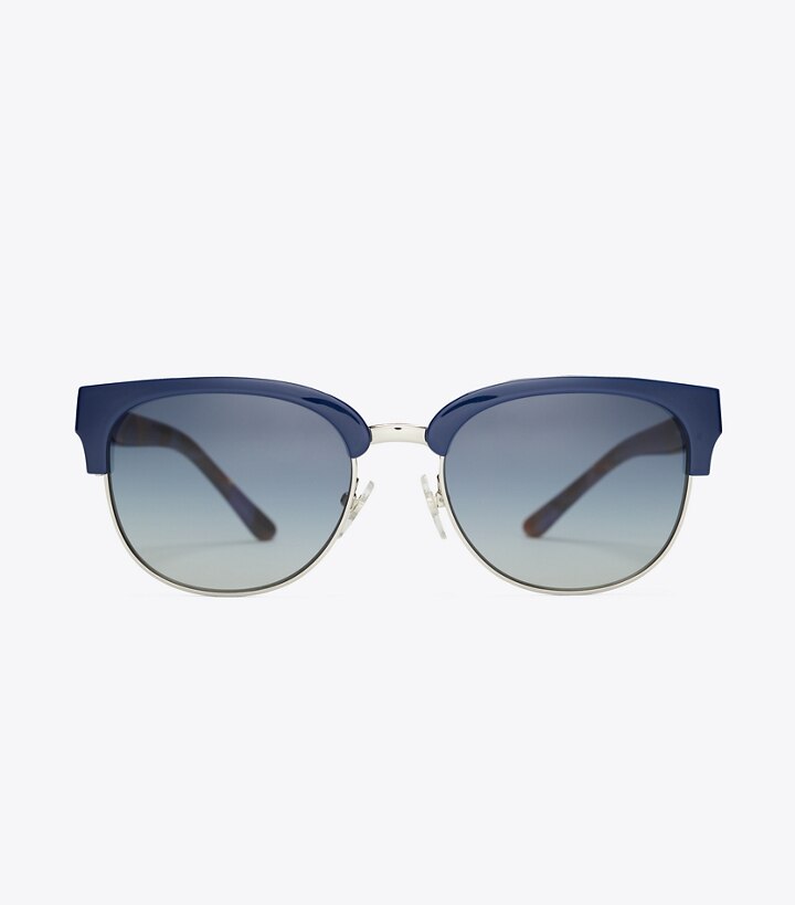 tory burch metallic rim sunglasses