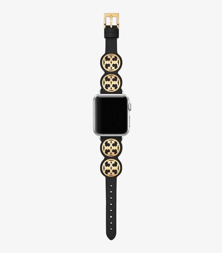 Miller Band for Apple Watch®, Black Leather, 42 MM – 44 MM 