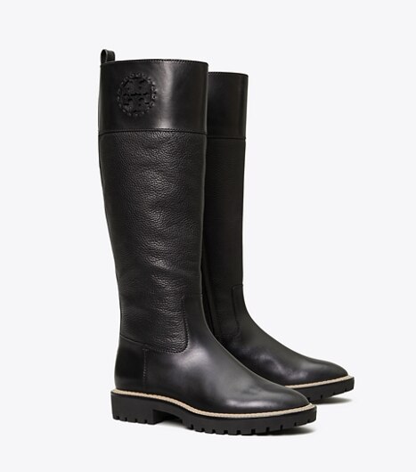 tory burch miller lug sole ankle boot