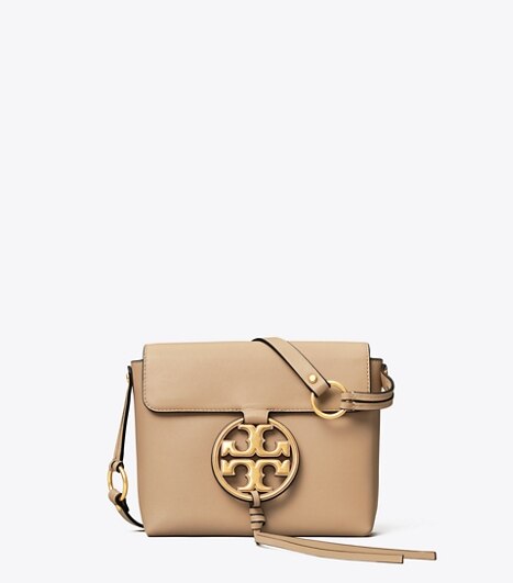 miller metal logo crossbody tory burch