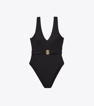 tory burch smocked one piece swimsuit