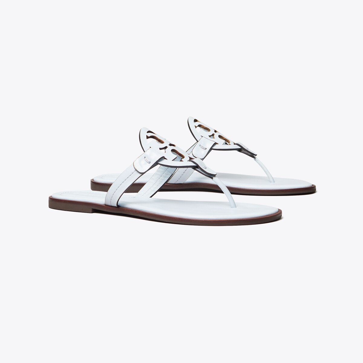miller embroidered sandal leather