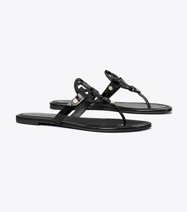 Tory Burch Miller Sandal, Patent Leather: Women's Shoes