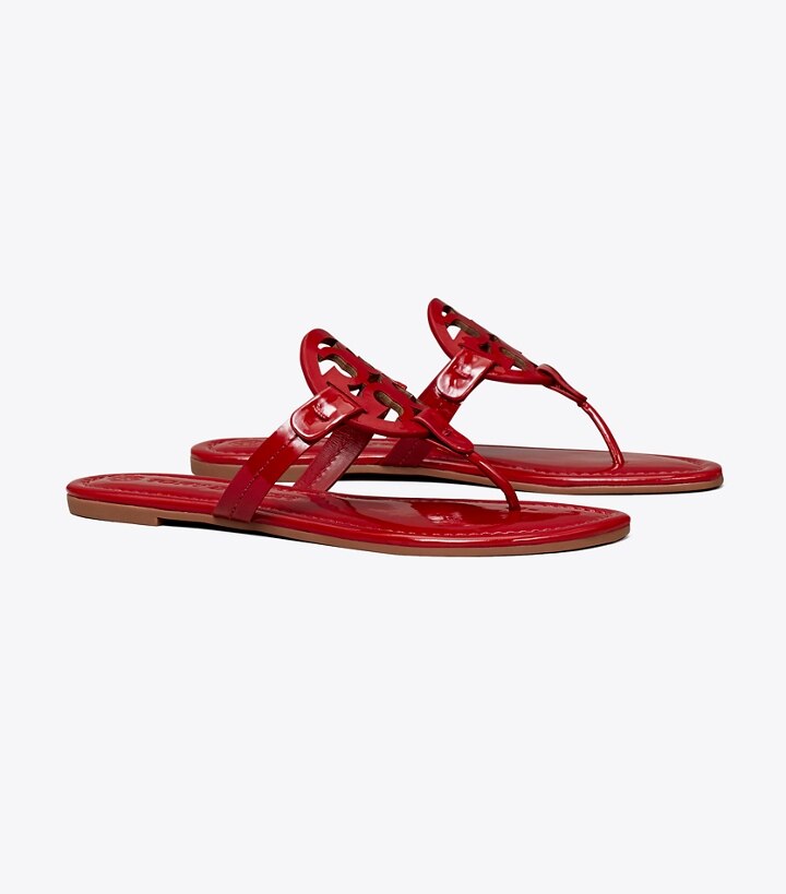 Miller Sandal, Patent Leather: Women's Shoes | Sandals | Tory Burch