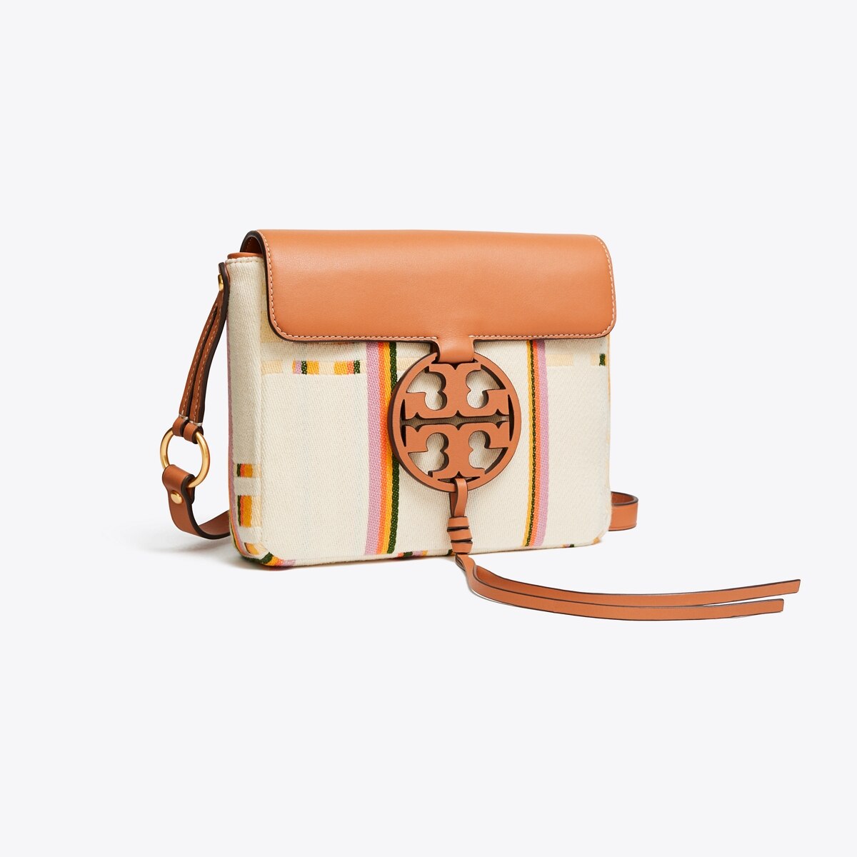 Tory Burch Miller Stripe Crossbody: Women&#39;s Handbags