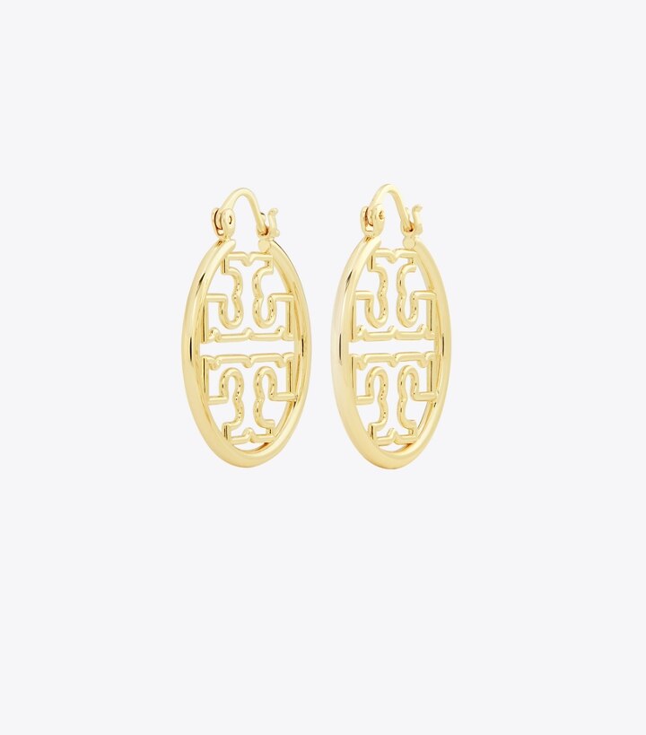 tory burch kira hoop earrings