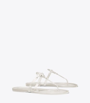 Tory Burch designer sandals Mini Miller Jelly Thong Sandal in Clear main