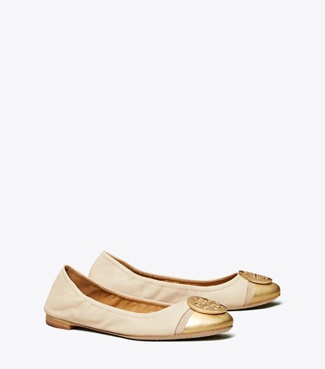 minnie cap toe ballet flat