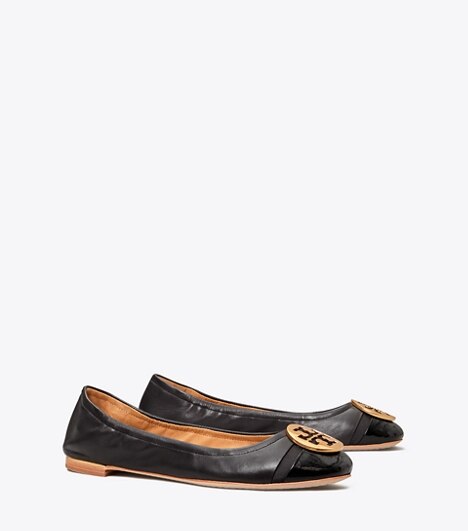 minnie cap toe ballet flat