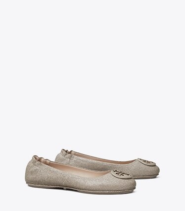tory burch blue flats