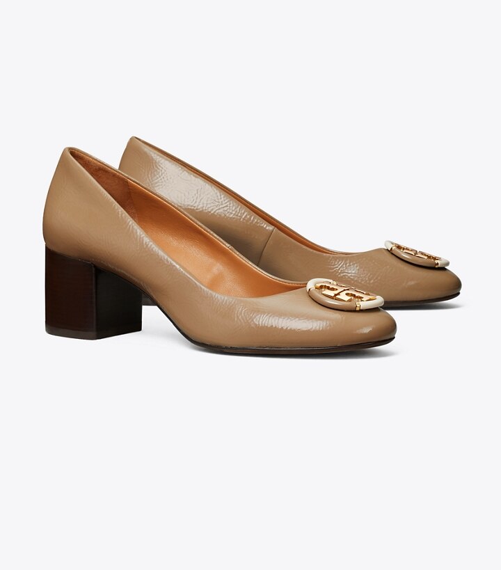 tory burch buckle heel loafer