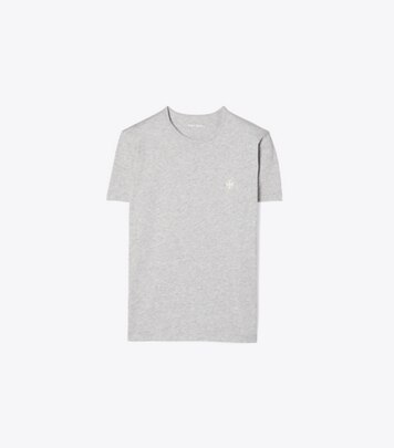 Printed Tissue-Weight Rib Long-Sleeve T-Shirt: Women's Designer 