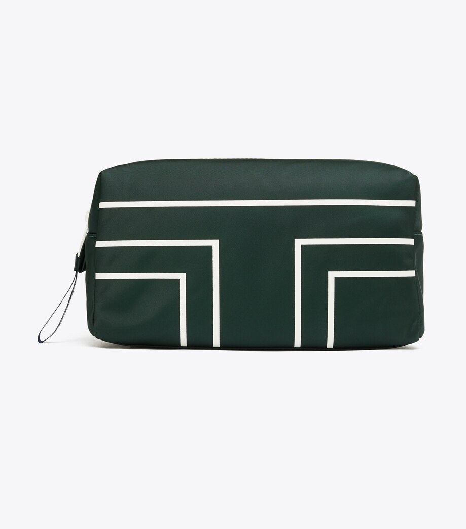 Tory Burch NYLON GRAPHIC-T COSMETIC CASE