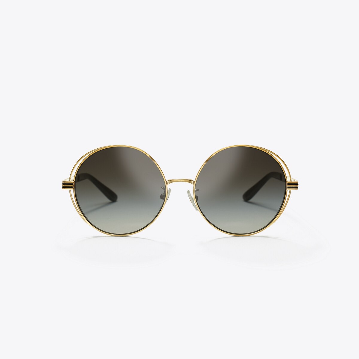 Occhiali da sole rotondi rigati Kira con bordo in metallo aperto: Donna  Accessori | Occhiali da Vista \u0026 da Sole | Tory Burch IT