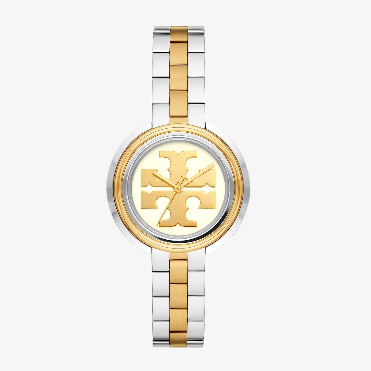 Orologio Miller, acciaio inossidabile/oro/avorio bicolore, 36 mm: Donna  Orologi | Orologi da Polso | Tory Burch IT