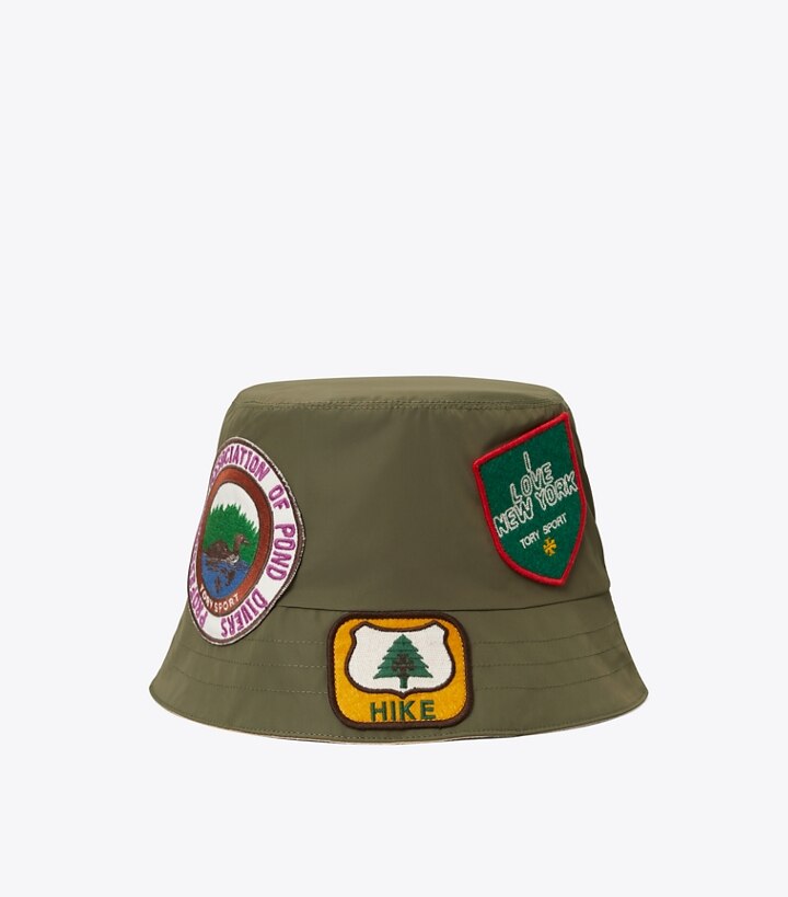 Patch Bucket Hat: Women's Designer Hats 