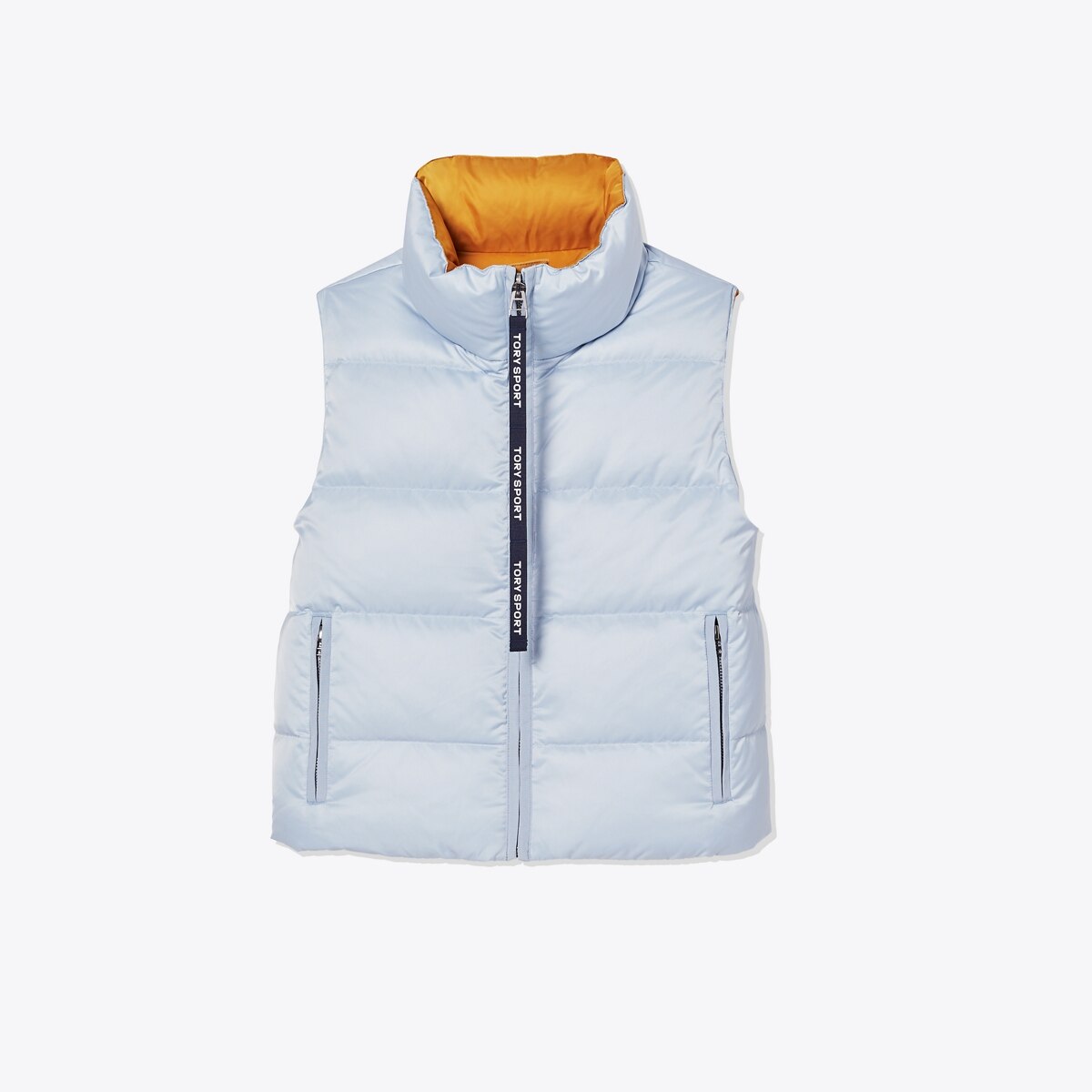 reversible down vest