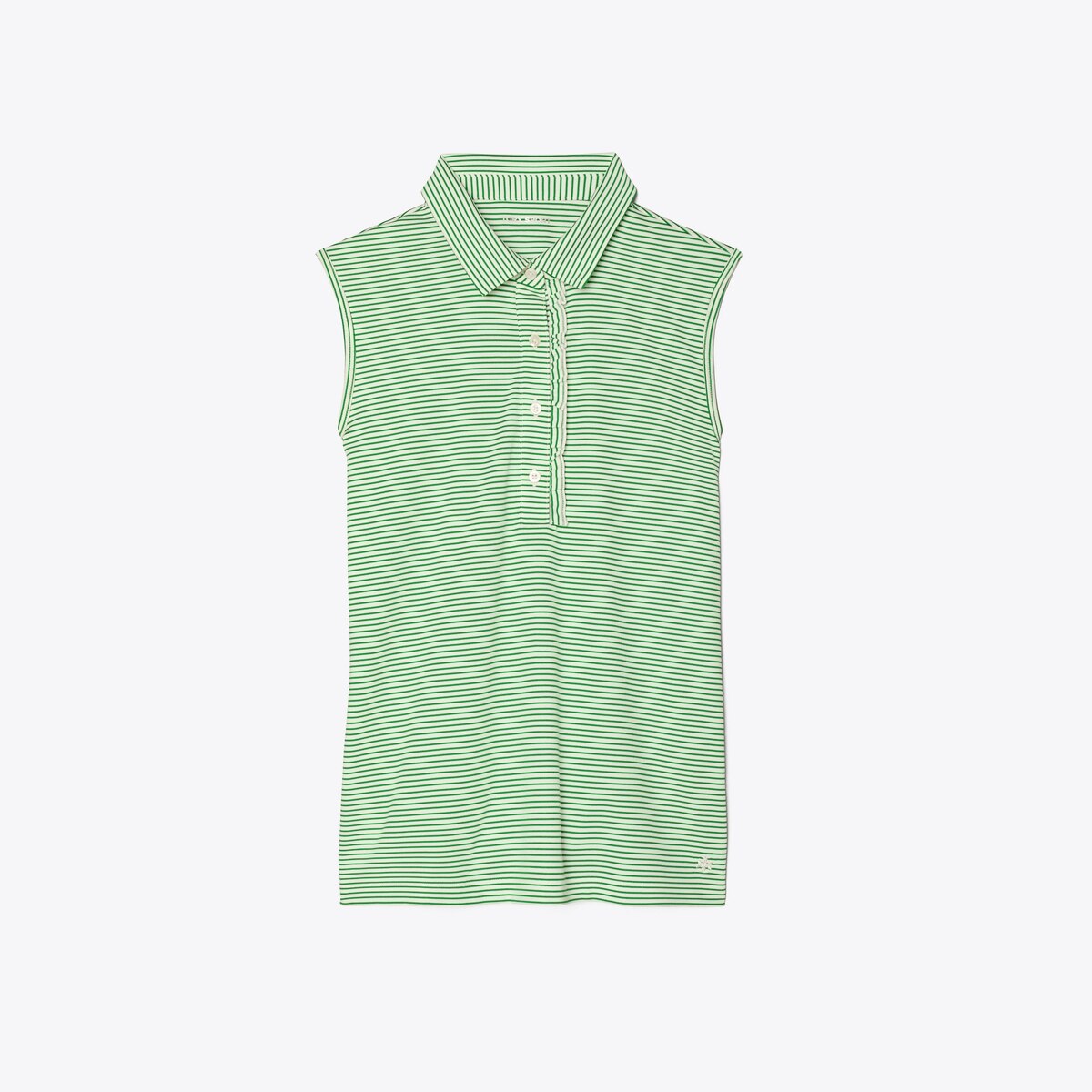 tory burch ruffle polo