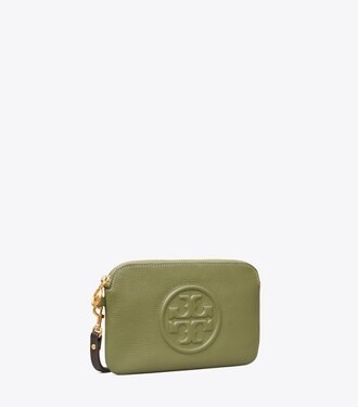 tory burch red wristlet