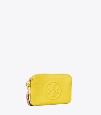 tory burch red wristlet