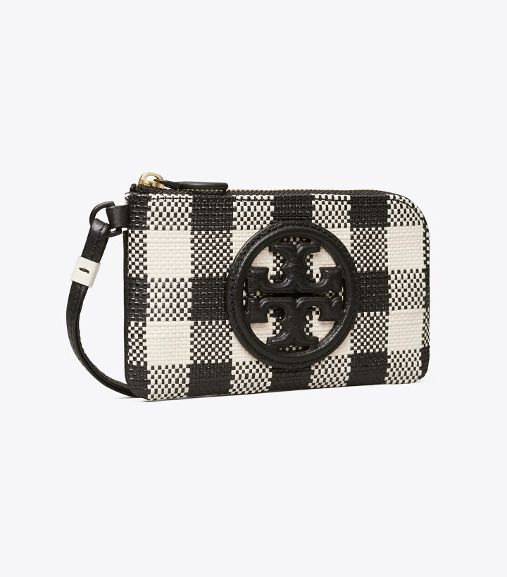 mini perry bombé gingham camera bag