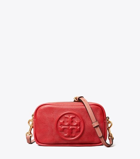 tory burch perry bombe mini bag red