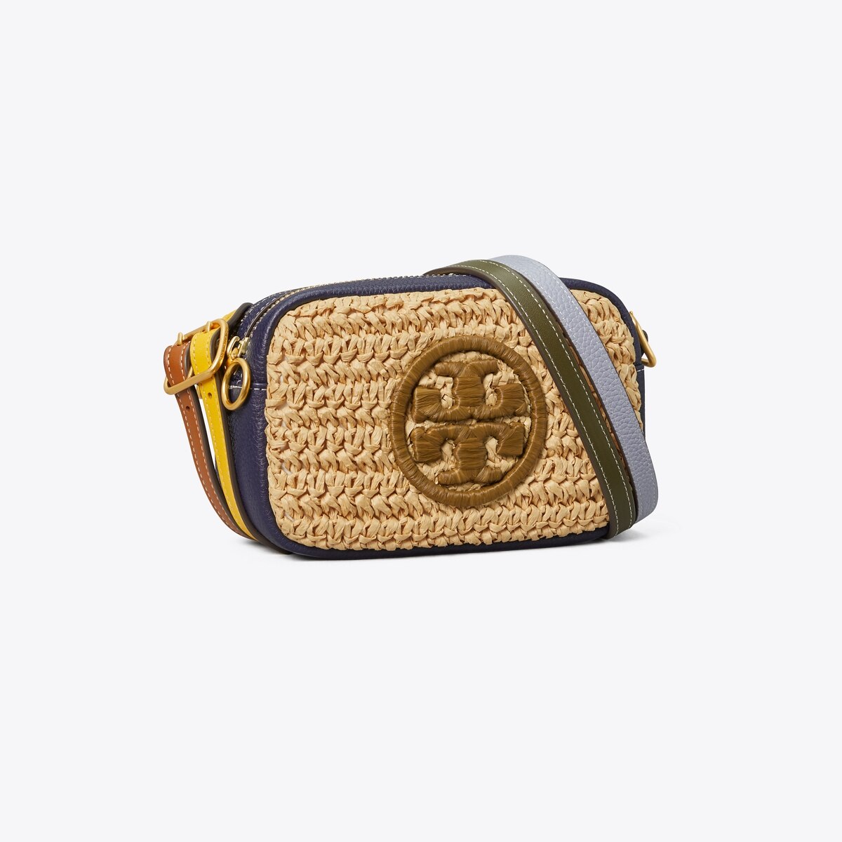 tory burch perry bombé mini canvas crossbody