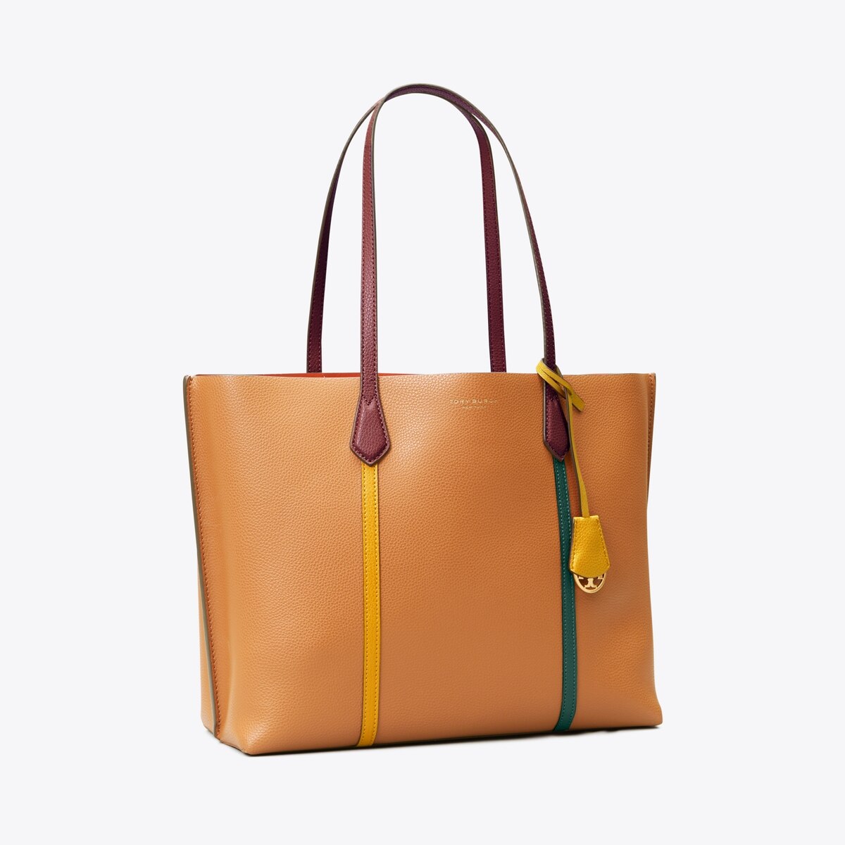 Tory burch perry shop color block tote