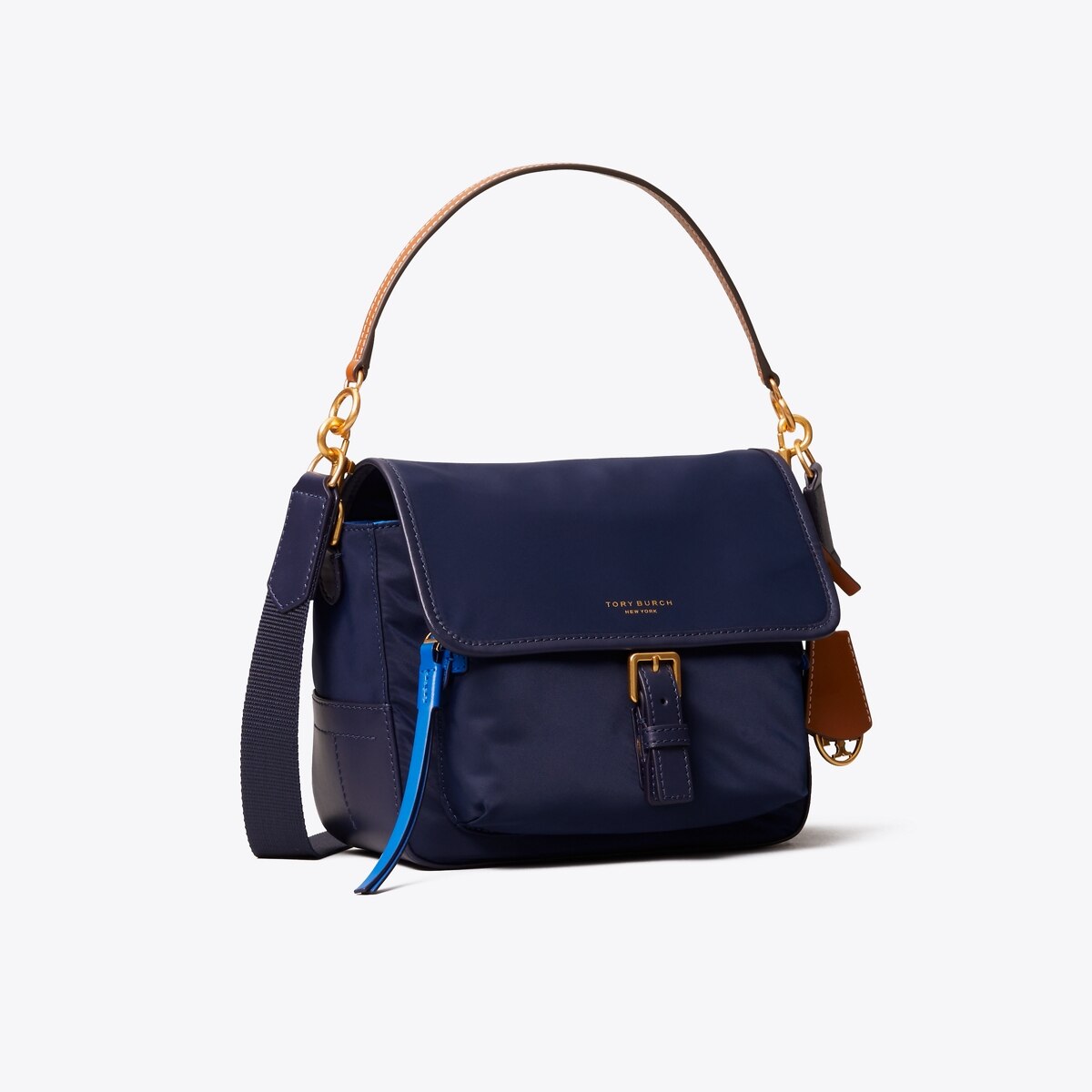 Tory Burch Perry Nylon Color-block Crossbody: Women&#39;s Handbags