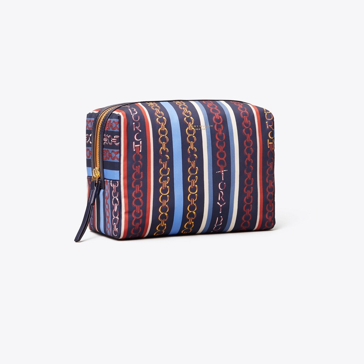 Perry Nylon Printed Large Cosmetic Case 