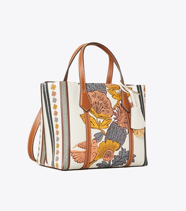 Tory Burch Perry Printed Small Triple-Compartment Tote | Tory Burch UK