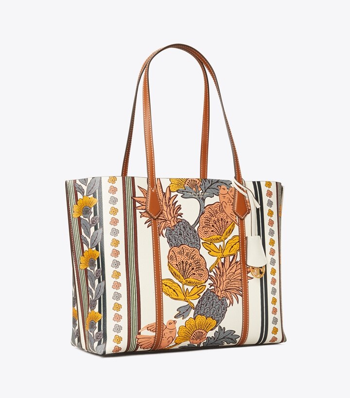 Perry Printed Triple-Compartment Tote Bag: Women's Handbags | Tote Bags ...