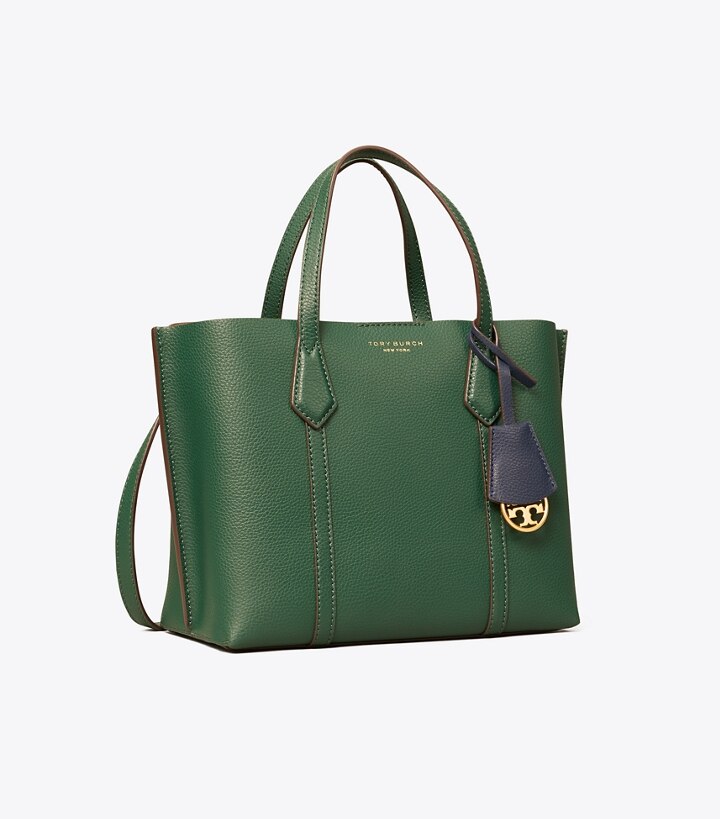 perry small leather tote