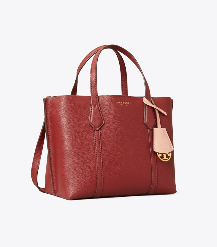 tory burch tote leather