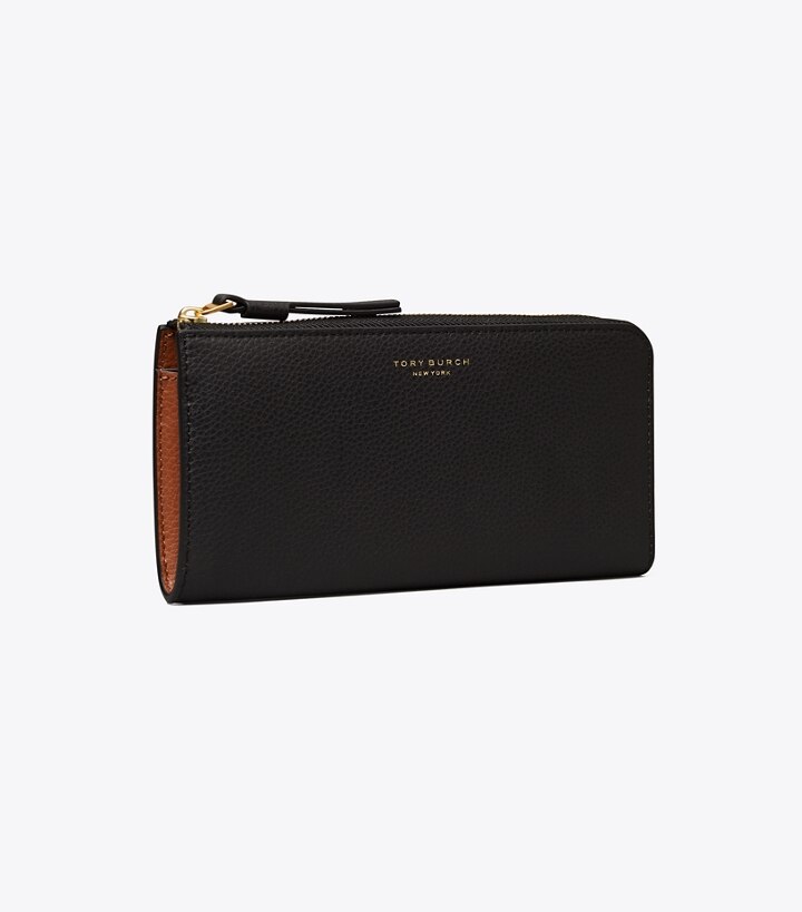 tory burch miller zip continental wallet