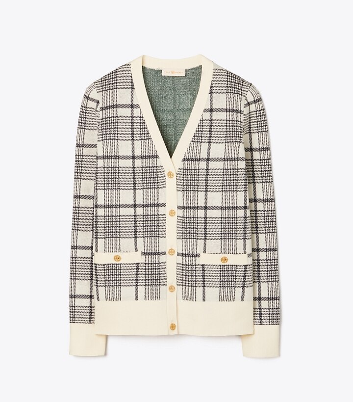 tory burch plaid jacket