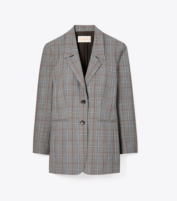 tory burch plaid jacket