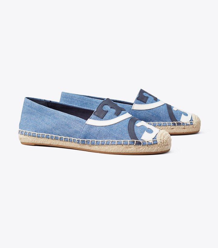 poppy espadrille denim