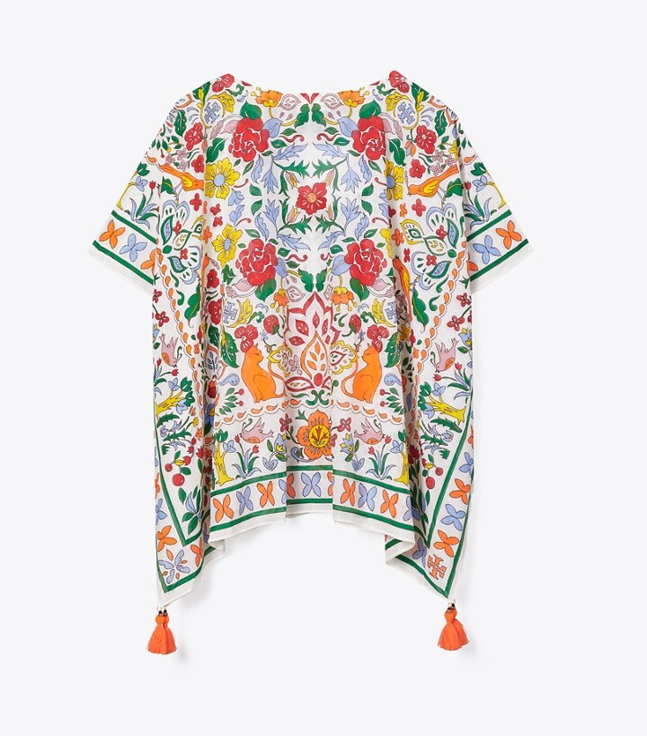 Printed Beach Tunic: Women's Swim | Coverups | Tory Burch