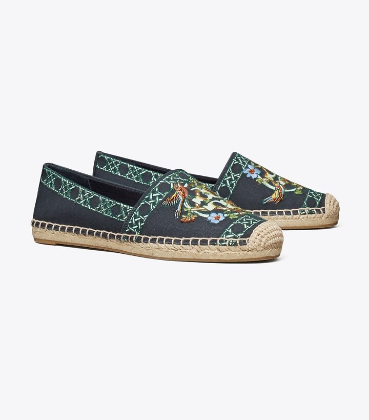 tory burch canvas espadrilles
