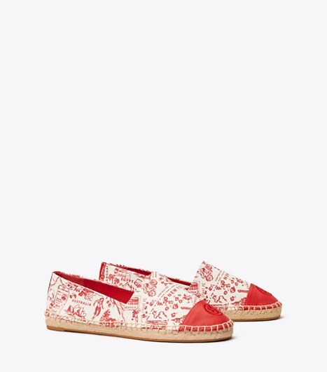 Designer Espadrilles | Leder & Plateau Espadrilles | Tory Burch DE