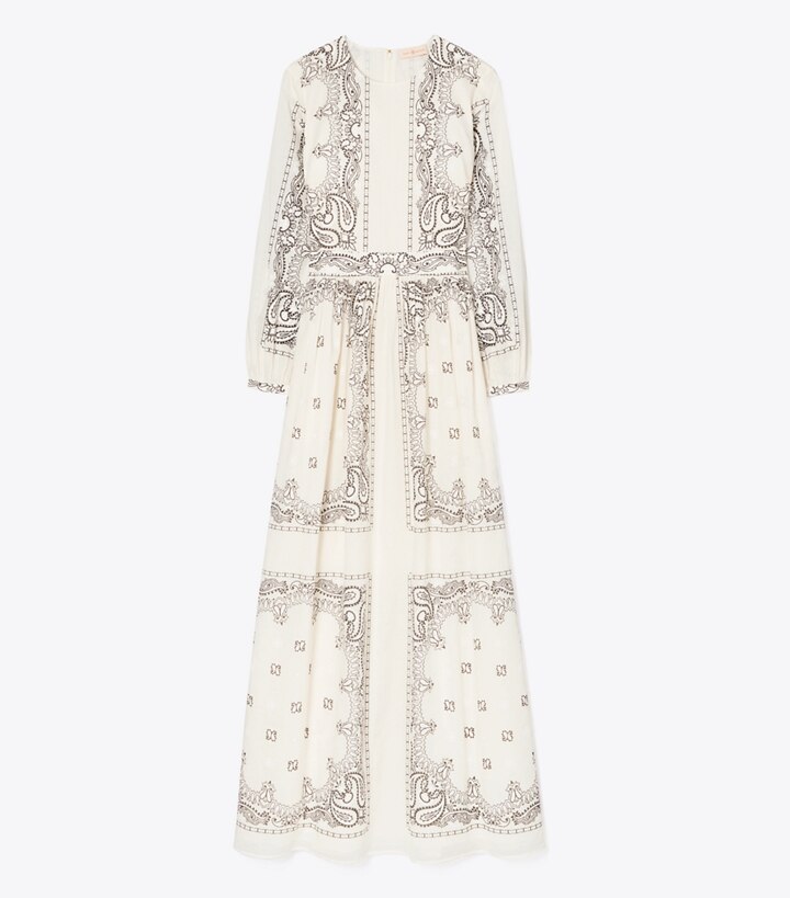 tory burch maxi dress