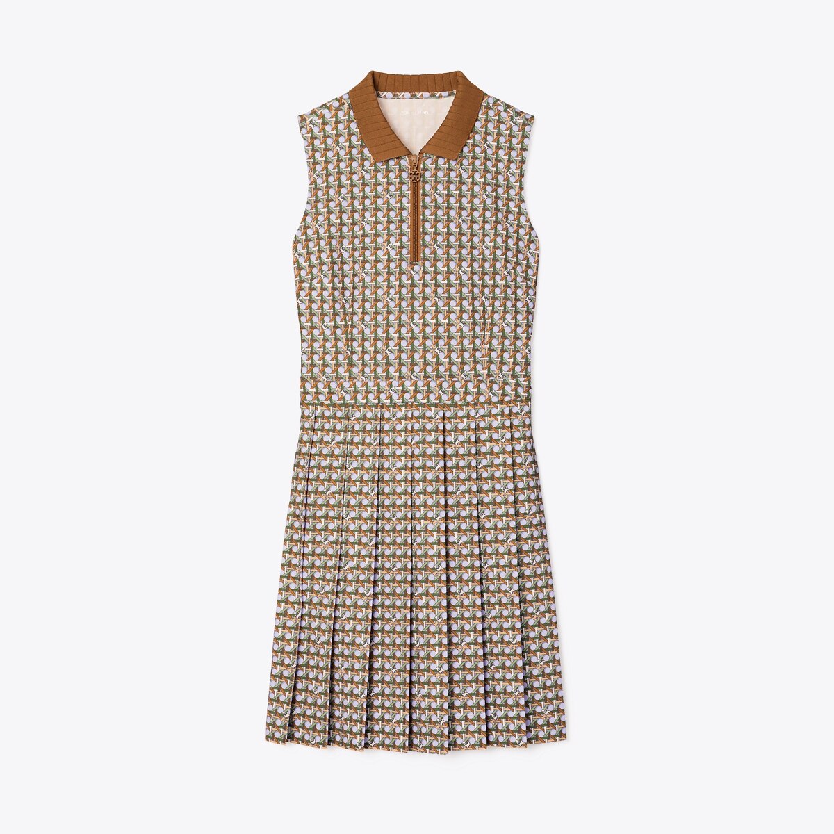 Printed Performance Pleated Golf Dress: Women's Designer Dresses | Tory ...
