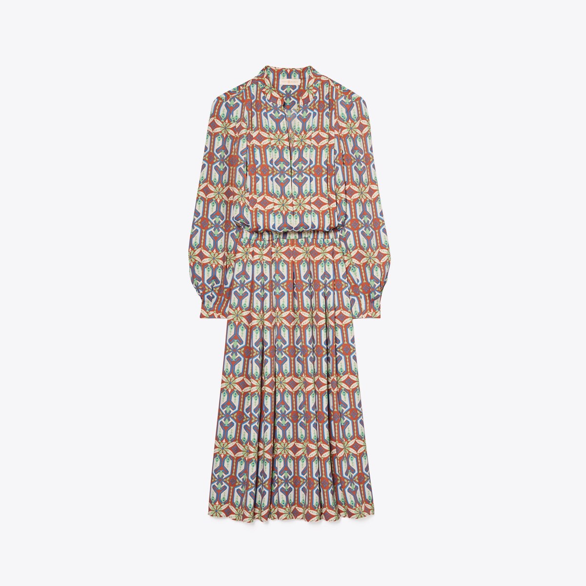 tory burch triangle geo shirtdress