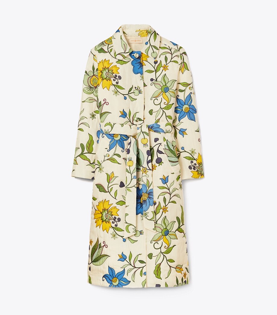 Tory Burch Quilted Trench Coat