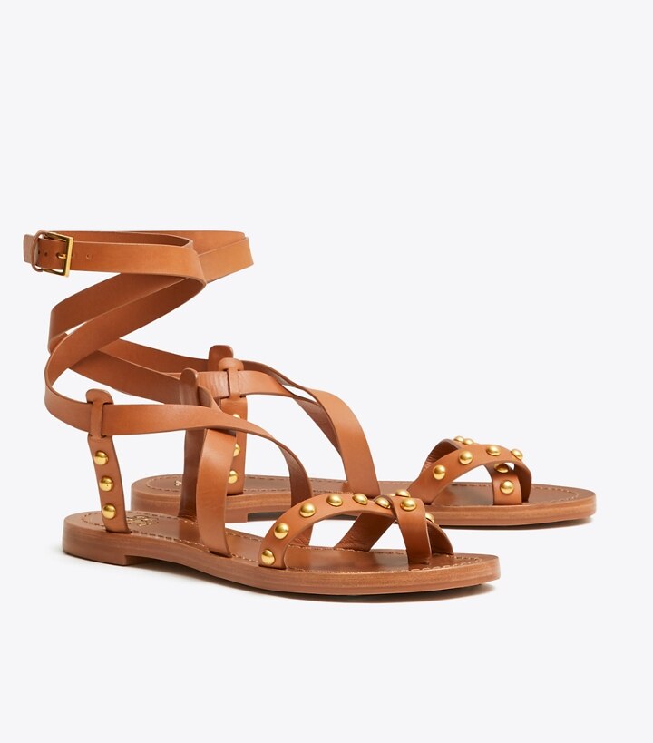 tory burch ankle wrap sandals