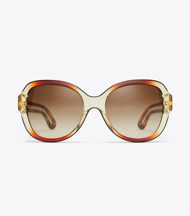 tory burch signature aviator sunglasses